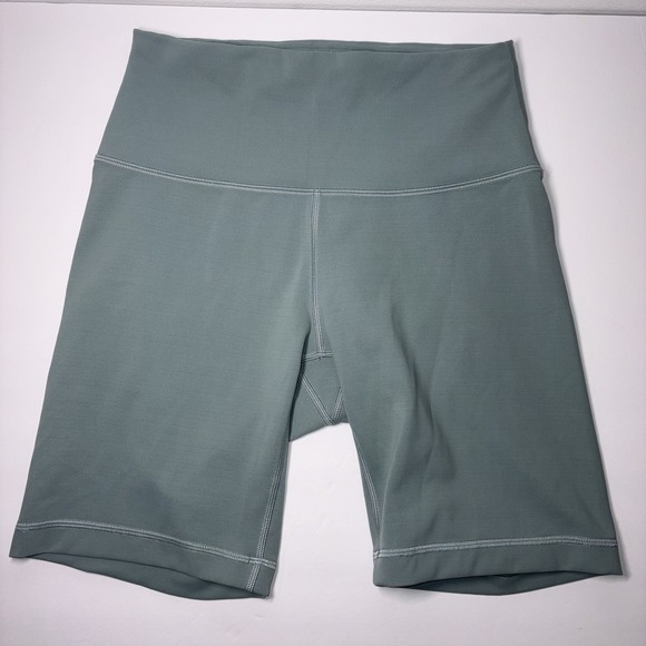 lululemon athletica Pants - Lululemon Align Shorts Womens 8 High Rise Sage Zip Pocket Athletic Zip